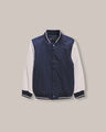 Chamarra Bomber Roja,AZUL MARINO